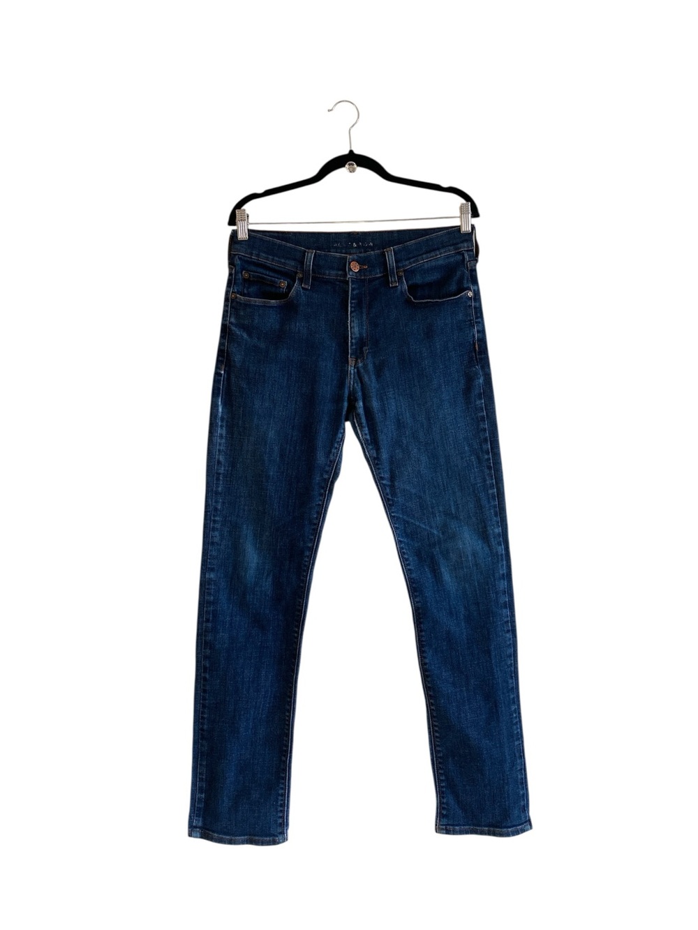 Mott & Bow Classic medium-to-dark indigo denim slim 32x32 jeans